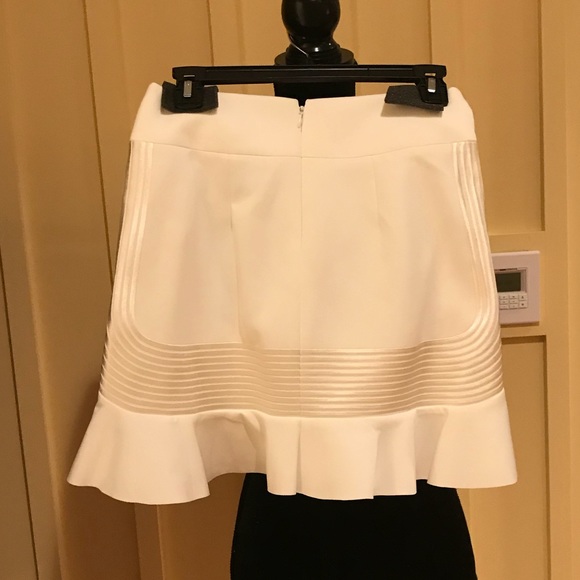 Robert Rodriguez Quorra Embroidery White Skirt 4 - Picture 3 of 6